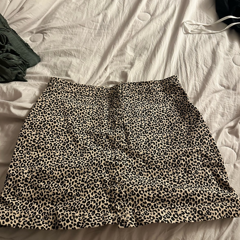Cheetah skirt